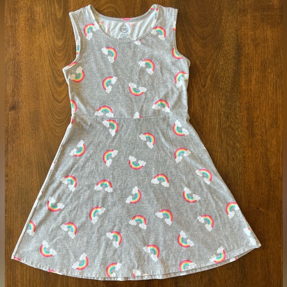 Girls rainbow dress - Picture 1 of 3